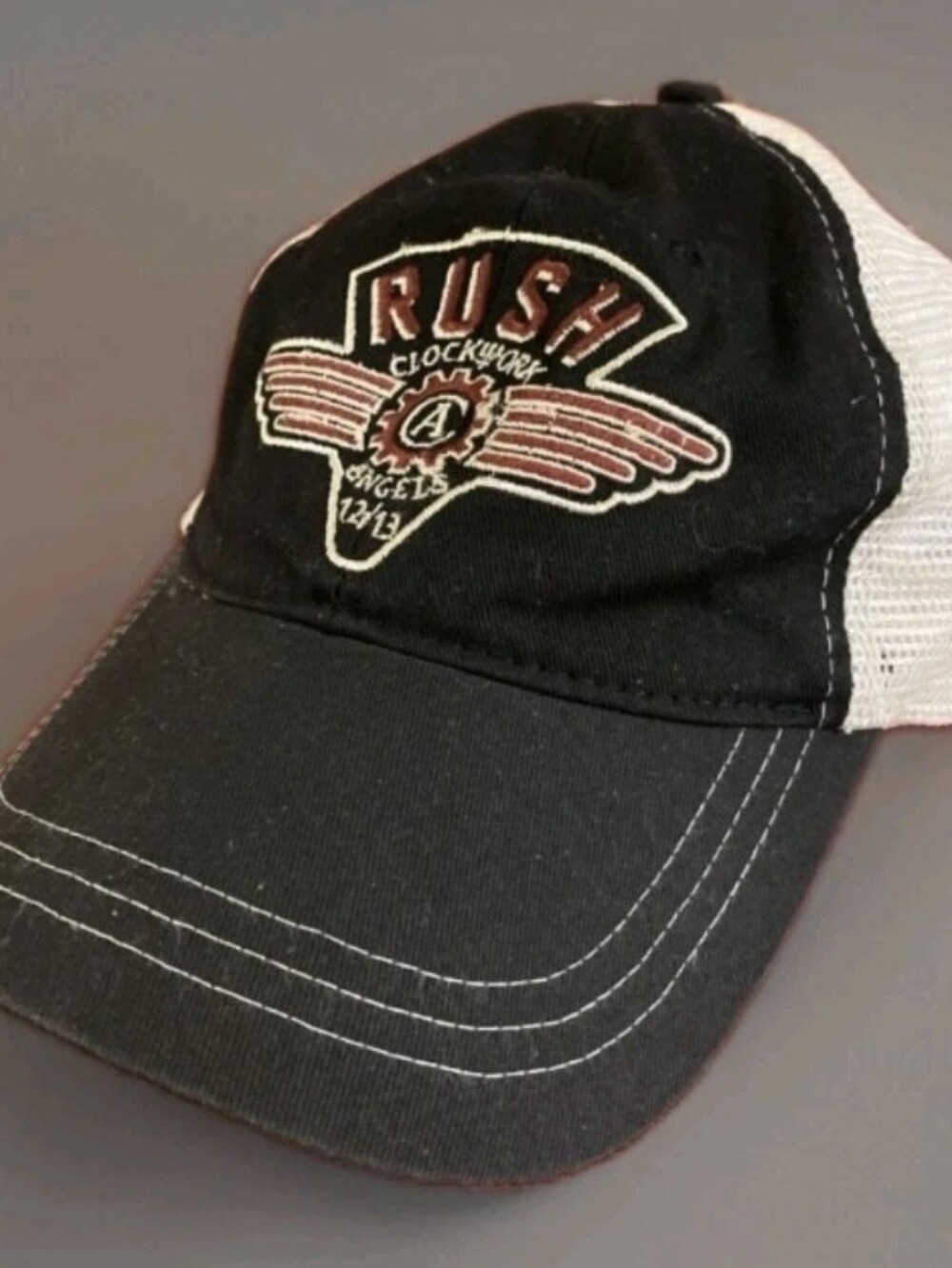 RUSH Clockwork Angels Tour 2012-2013 Hat, Concert Merch Adjustable Size Ball Cap